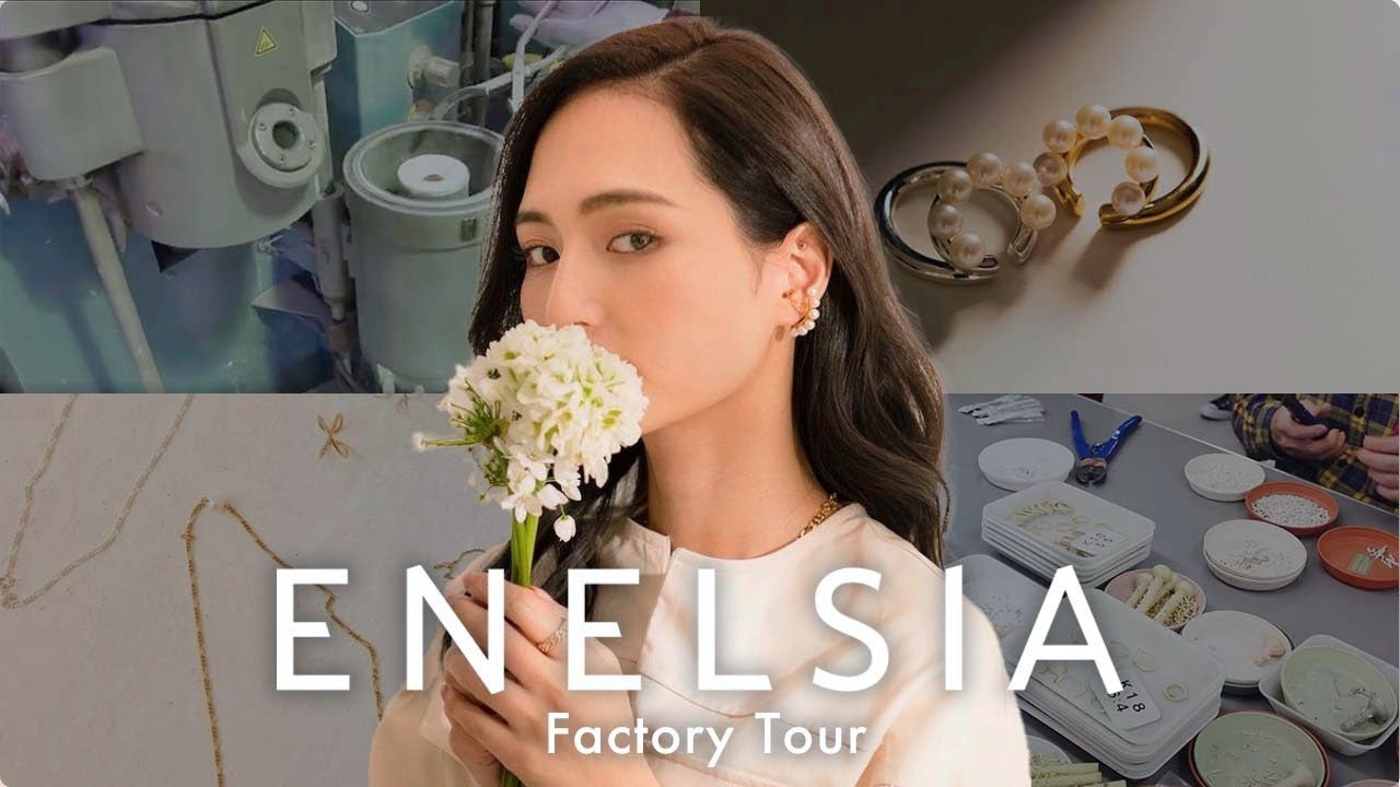 ENELSIA】アクセサリーを作っている現場の様子をお見せします✨ - YouTube