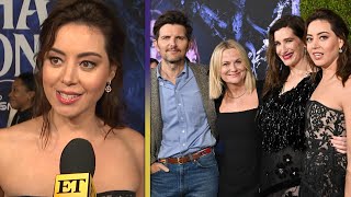 Agatha All Along: Aubrey Plaza REACTS to Parks and Rec REUNION (Exclusive)