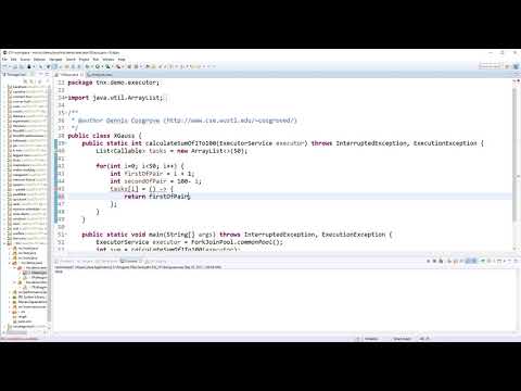 CSE 231: ExecutorService invokeAll