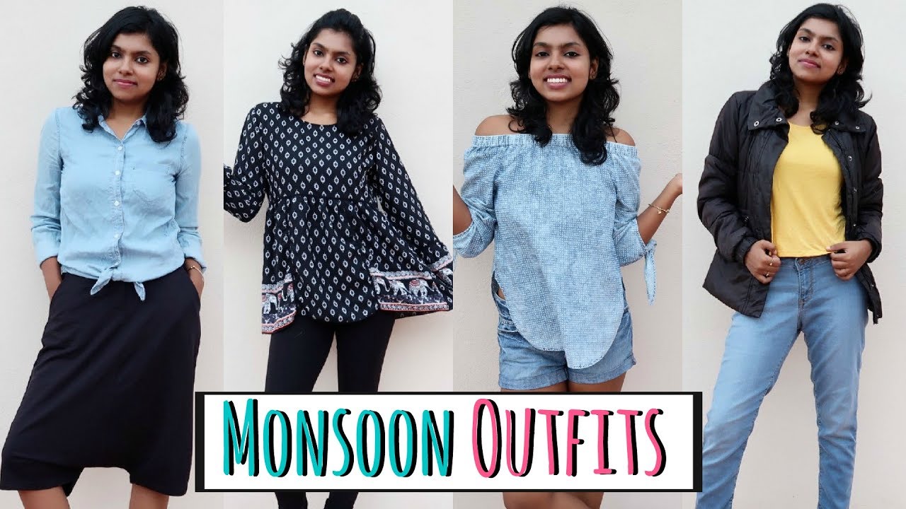 Monsoon Outfits/Rain Outfits 2017 - Monsoon Day Outfits Lookbook ...