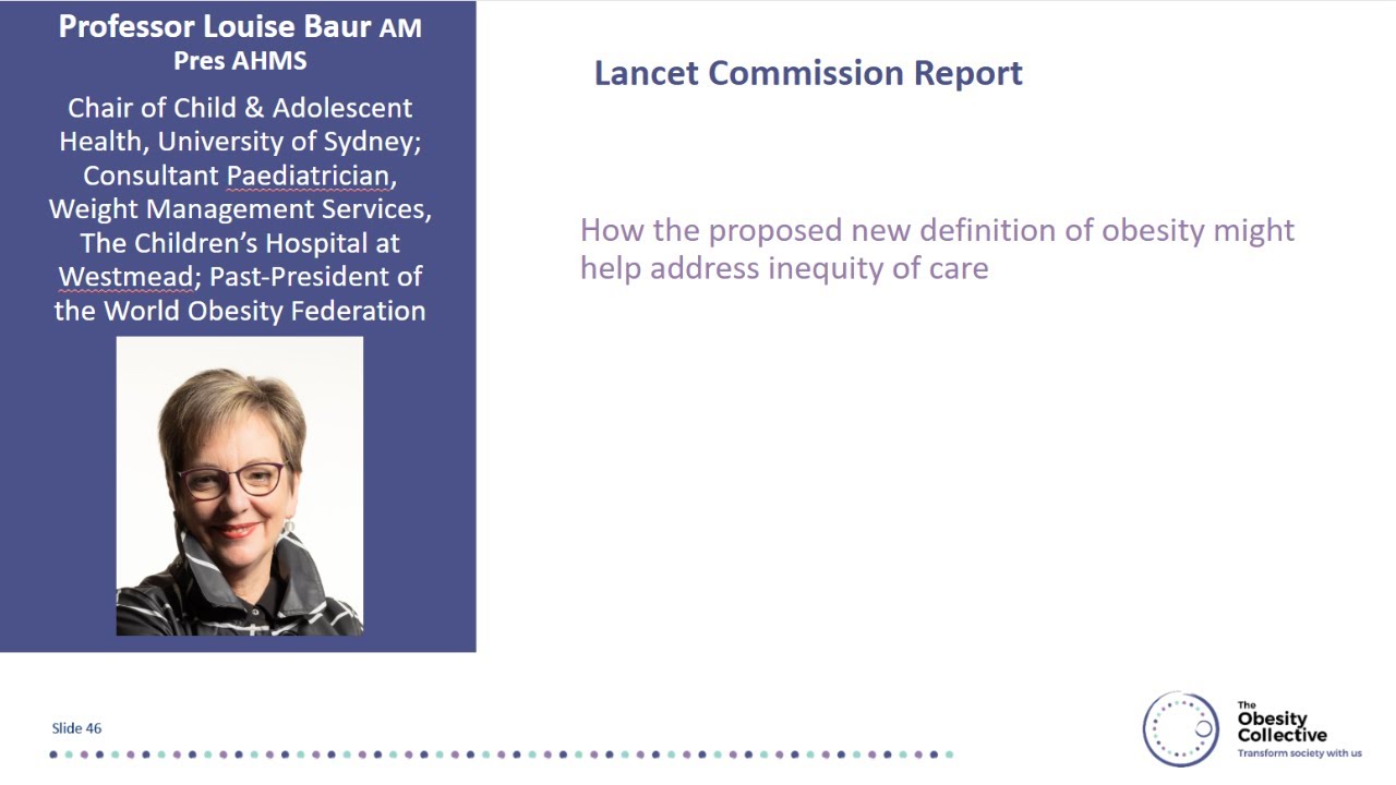 World Obesity Day 2025 | Professor Louise Baur