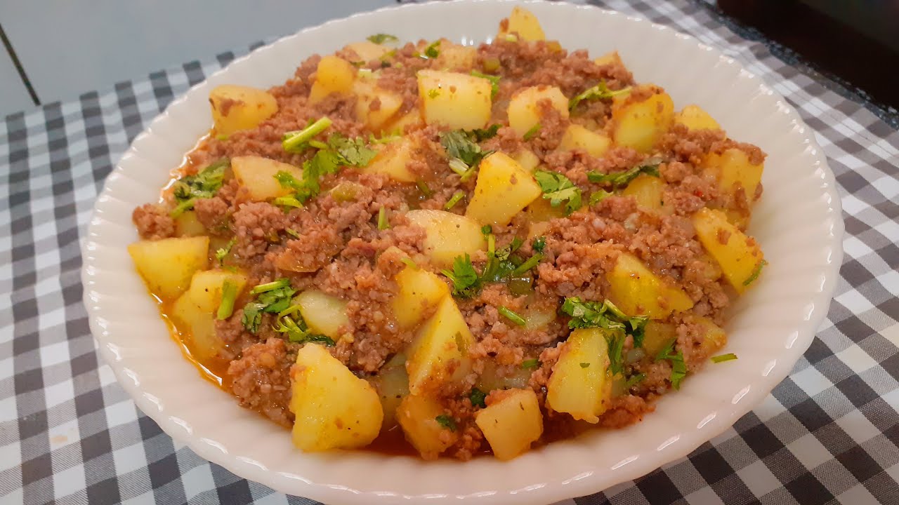 Carne moída com batata - YouTube