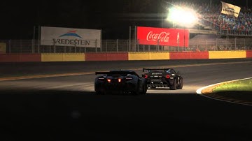 GRID Autosport - Spa Francorchamps Reverse, Endurance Night Race, McLaren 12C GT3 Replay