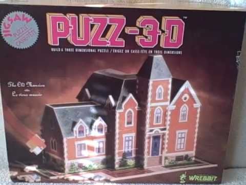 Puzz 3D Jigsaw Puzzle The Old Mansion used - YouTube