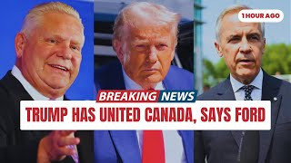 BREAKING: Doug Ford Goes Off Script to Call Out Donald Trump