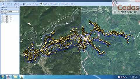 Tham chiếu Bản đồ trên Google Map & cắt ảnh vệ tinh về file DGN