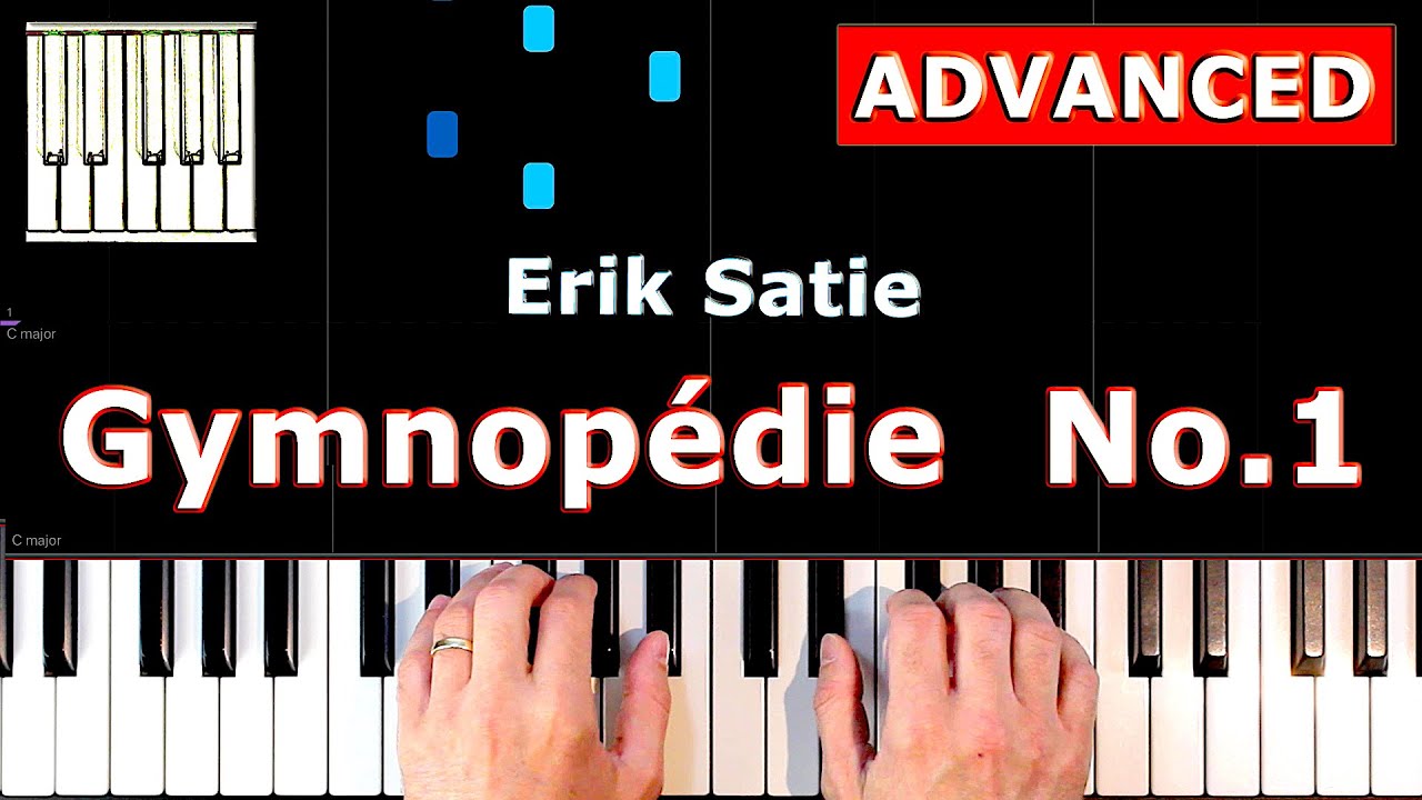 Erik Satie - Gymnopédie No. 1 - Piano Tutorial EASY