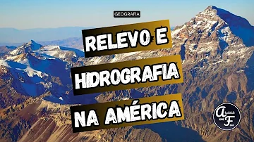 Como é constituído o relevo das Américas?