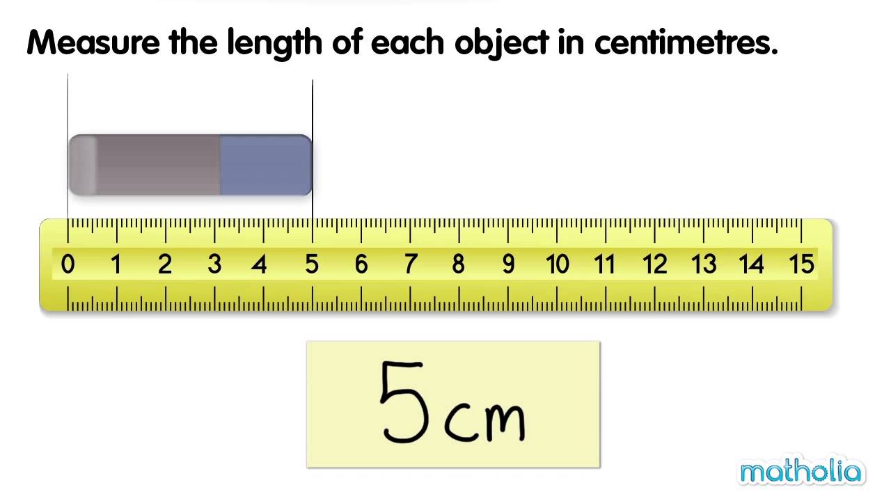 Measuring Length In Centimetres Youtube