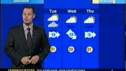 ITV1 Wales Weather 09-08-09