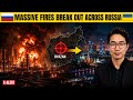 🔥 Massive Fires Break Out Across Russia