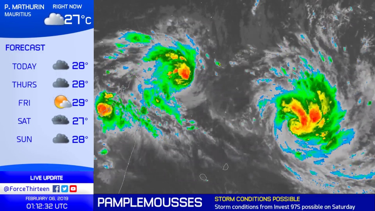 Latest on Tropical Storm Funani - Force Thirteen Live hurricane news video