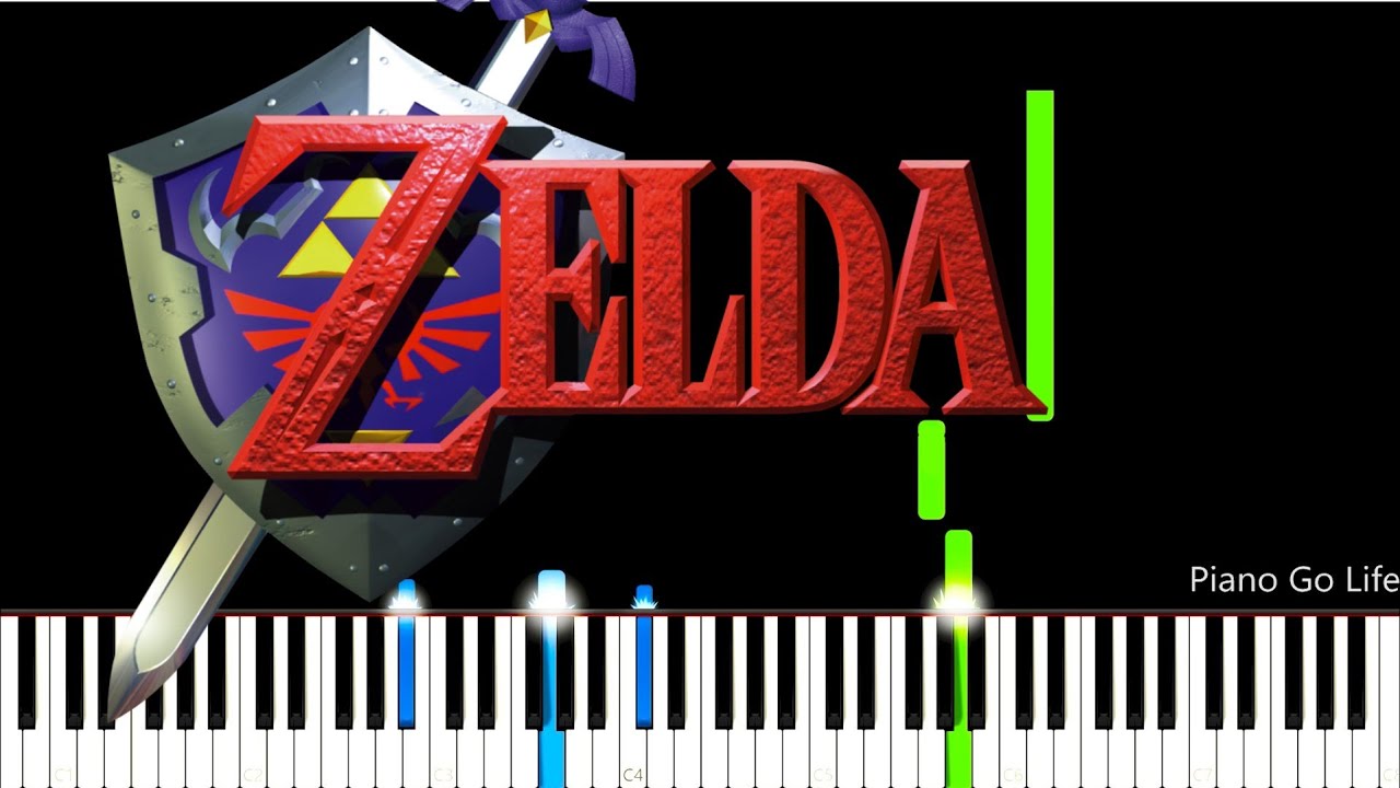 Princess Zelda Theme The Legend of Zelda Ocarina of Time Piano