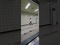 다사역 출입문열립니다출입문닫습니다.