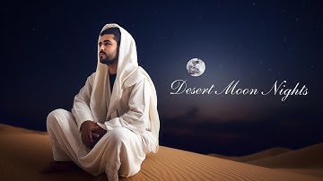 Desert Moon Nights 🌙 – Arabic Lofi Jazz with Oud & Sax | Chill Music for Sleep, Study & Café
