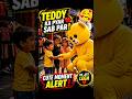 Teddy ka cute handshake moment 🫶#teddybear #teddycomedy #reaction #teddyvideo #shorts #viral #funny