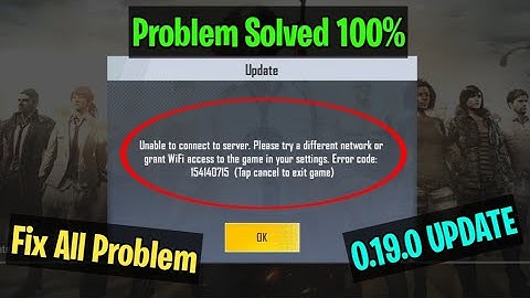 Pubg Mobile Lite Unable Connect to Server Problem Solved 100% | Fix All Problem