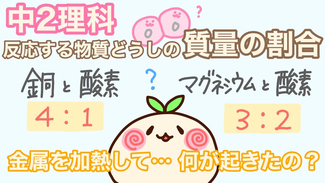 Junior High School 2nd Grade Science C11] The mass ratio of