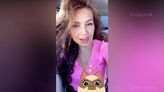 Thalia confiesa estar escogiendo titulo de su nuevo disco