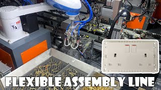 British Standard Wall Switch Socket Assembly Machine