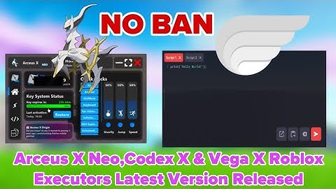 Roblox Arceus X Neo,Codex X & Vega X Mobile Executors Released | Roblox Executors Update | No Ban