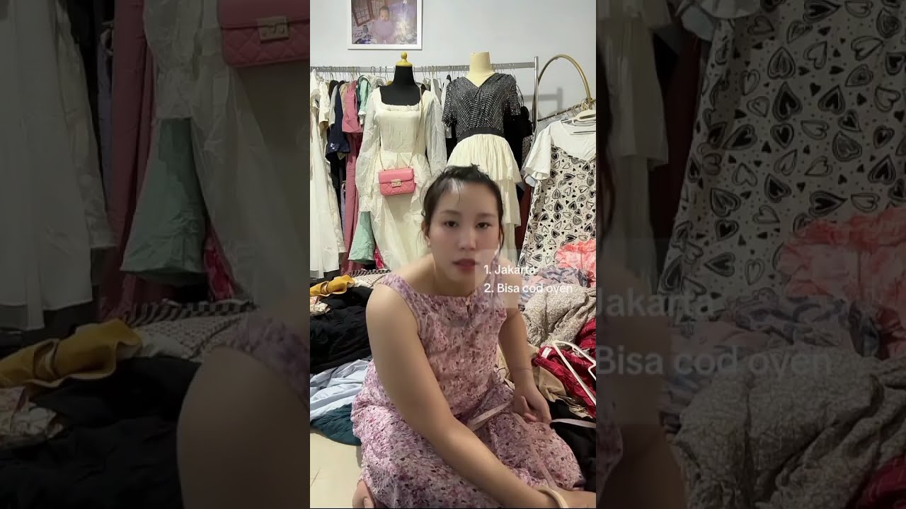 Jualan online long dress mini dress 150k