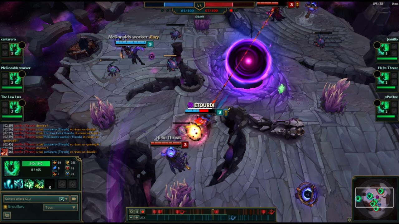 "Hexakill" In  In The New Game Mode : Dark Star