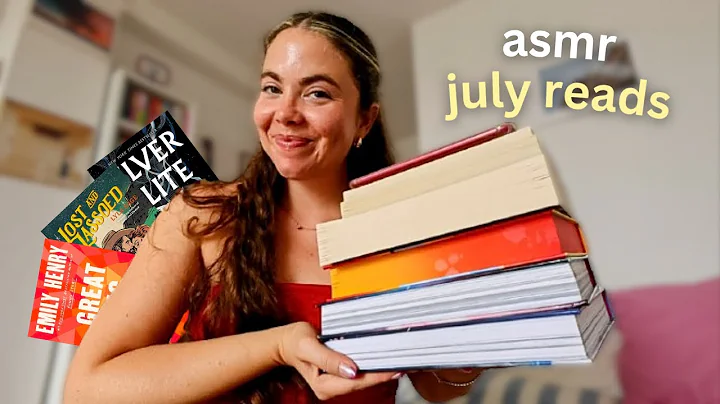 ASMR the 8 books I read in july 📚🌟 *monthly reading wrap up*