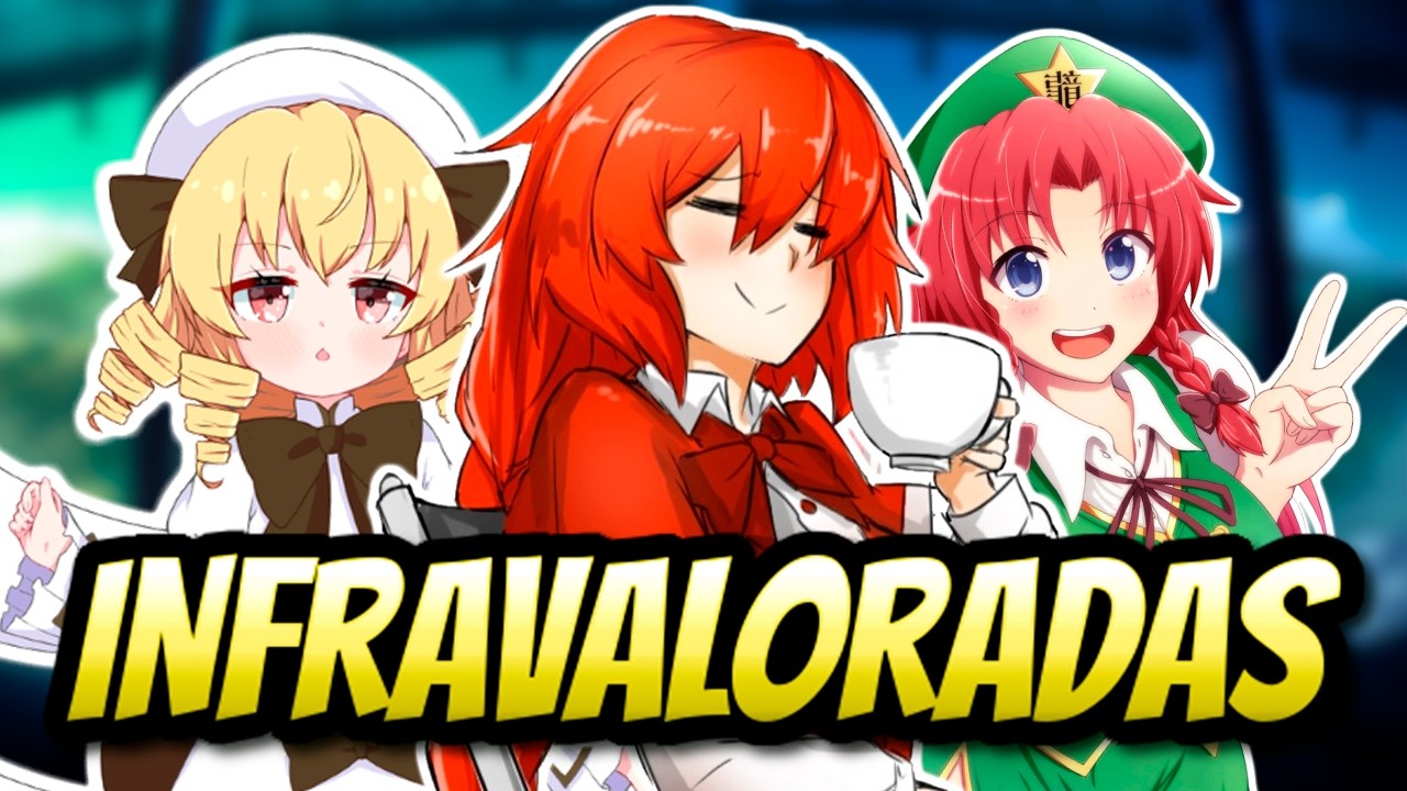 ¿Por qué NADIE habla de ellas? | Los 5 personajes más INFRAVALORADOS de Touhou