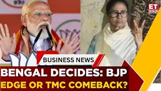 Battle for Bengal: BJP Leads, TMC Close Behind | Exit Poll Breakdown | India Tonight | ET Now