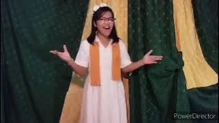 Aurea Berlian Qinanti Setyawan - Lomba Bercerita Kisah Alkitab (Story Telling), kategori besar