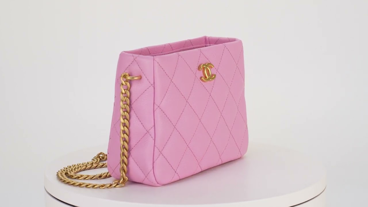 Chanel tote bag pink - Gem