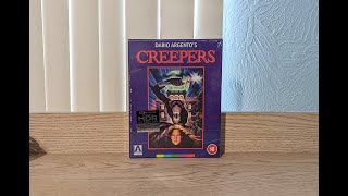 Phenomena Creepers Limited Edition 4K Uhd Blu-Ray Unboxing - Arrow Video