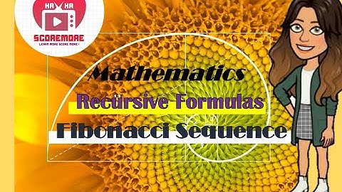 Recursive Formula- Fibonacci Series- #mathematics