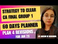 60 Days SURE SHOT strategy for CA FINAL Jan 26#cafinalstrategy#jan26strategy#ca 
