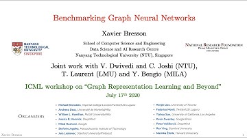 Xavier Bresson "Benchmarking Graph Neural Networks"