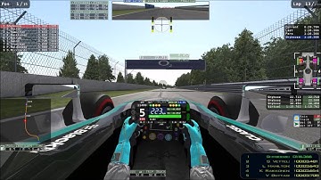 rFactor 2 F1 2015 mod GP Canadian best lap