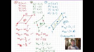 7-2 6-3 Practice  Tests for Parallelograms glencoe