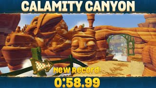 [FWR] Skylanders Superchargers: Calamity Canyon in 0:58.99