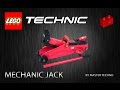 Lego Technic Tutorial How to make Mechanic jack