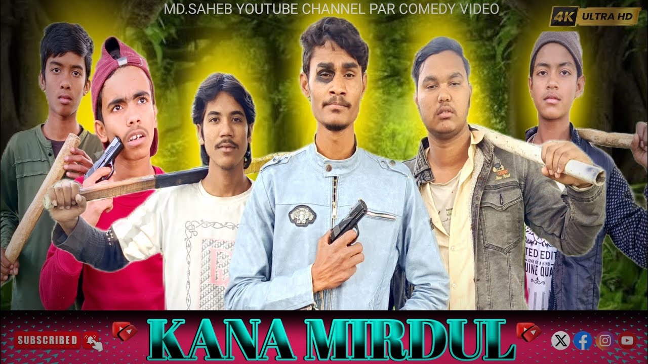 KANA MIRDUL _ TEAM A1. COMEDY VIDEO FUNNY 🤣) MERA NAAM MD SAHEB HAI ☝️