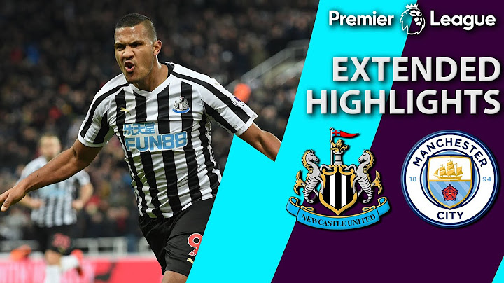 Newcastle v. Manchester City | PREMIER LEAGUE EXTENDED HIGHLIGHTS | 1/29/19 | NBC Sports