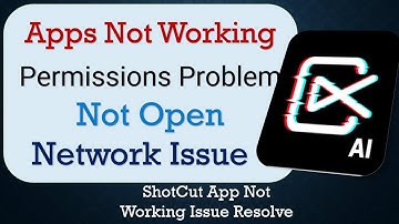 How To Fix ShotCut App not working | Not Open | Space Issue | Network & Permissions Issue