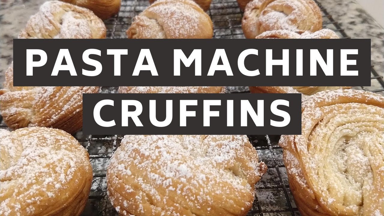 retning klarhed Vibrere Pasta Machine Cruffin Recipe & Method - Easier than traditional croissant  dough? - YouTube