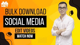 Use This Software To Grow Your Social Media Channels | Bulk Download and Edit Videos screenshot 5