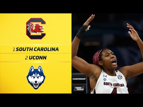 South Carolina vs. UConn - Women’s NCAA tournament championship highlights