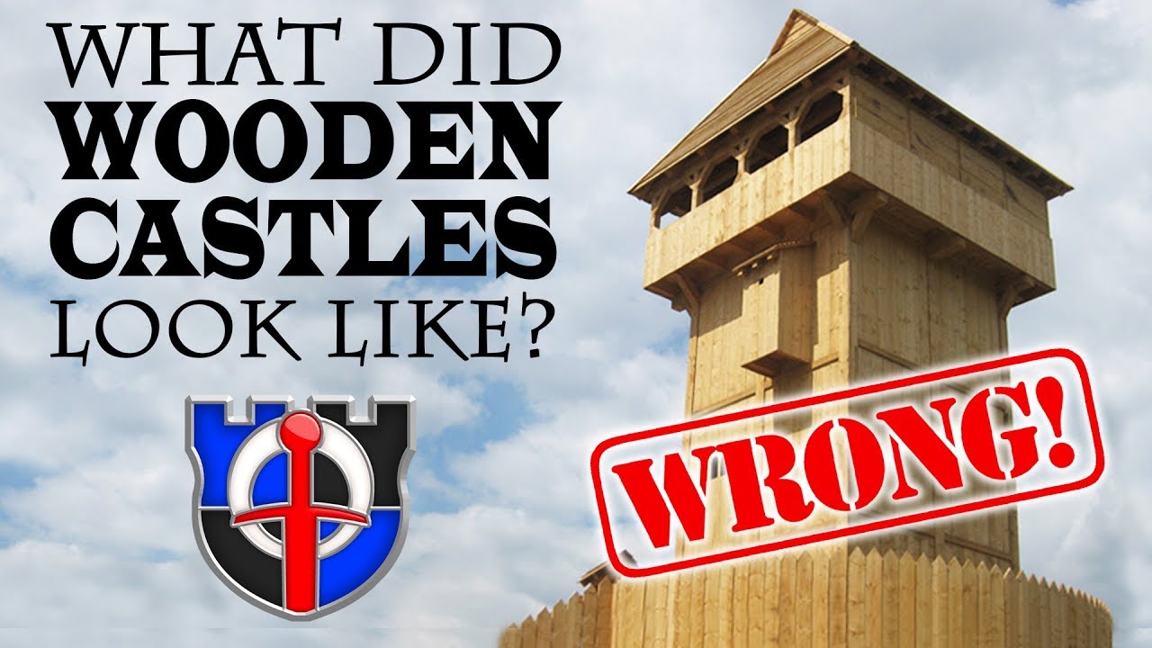 games people play What did wooden castles look like and how were they built?