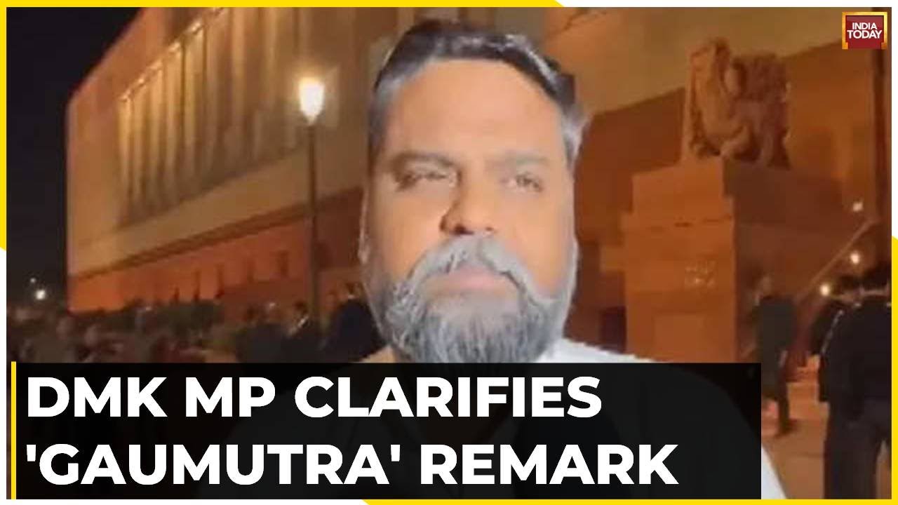 Senthil kumar Apologises For His 'Gau Mutra States' Remarks After Uproar In Lok Sabha | India Today