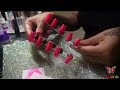 How to do jelly nails | jelly press on nails | how to make press on nails | nail business | makartt