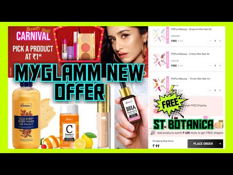 Myglamm Free new products lootoffer today👈free shipping💥new coupon code survey #myglamm #trending 🔥🔥